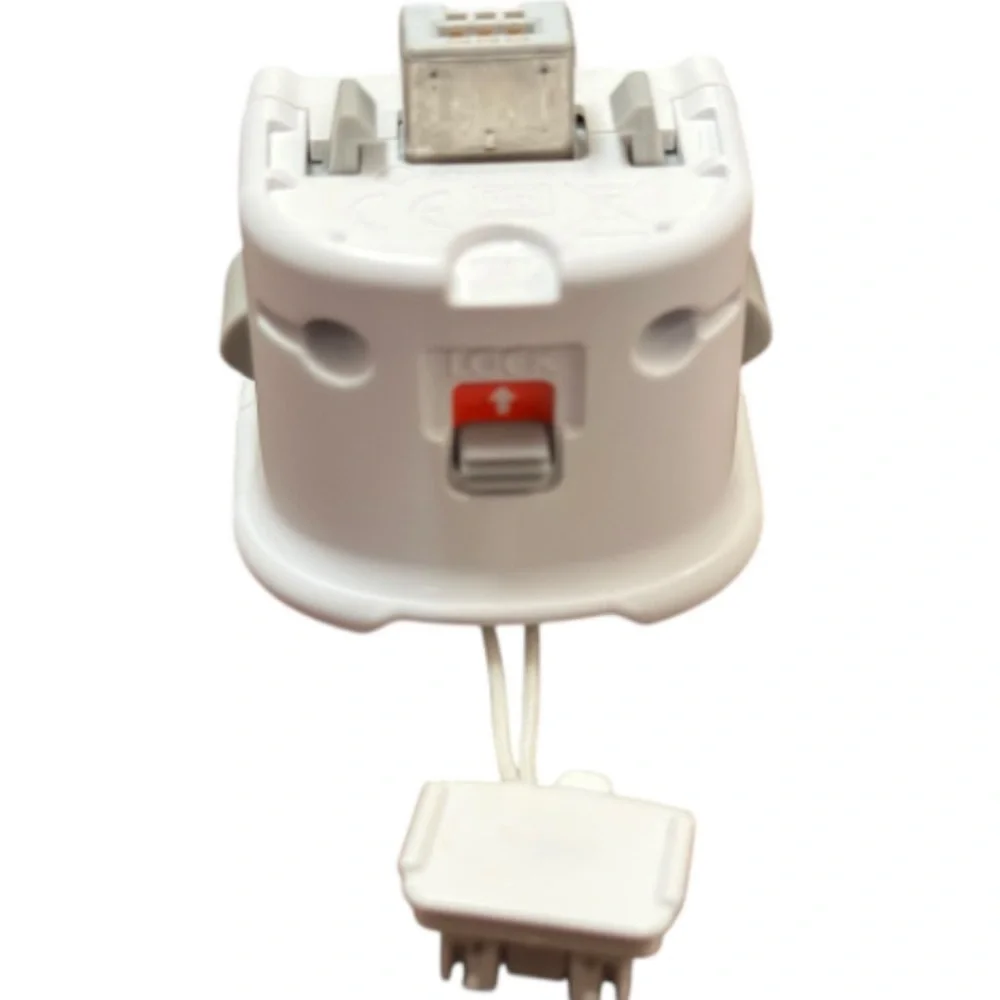 Nintendo‎ Wii Motion Plus Adapter RVL-026 OEM Genuine w/ Sleeve & Port Cover